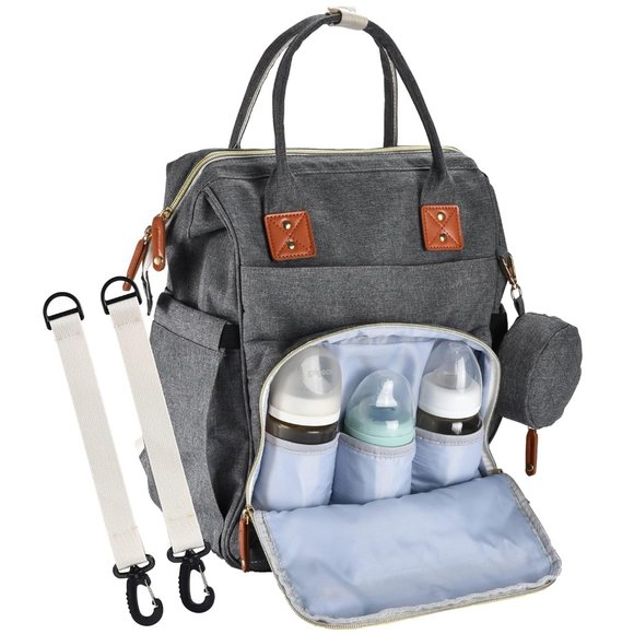 NWT! Childlike Behavior Backpack w/Anti-Theft, Pacifier Pouch, & Stroller Straps - Picture 16 of 16